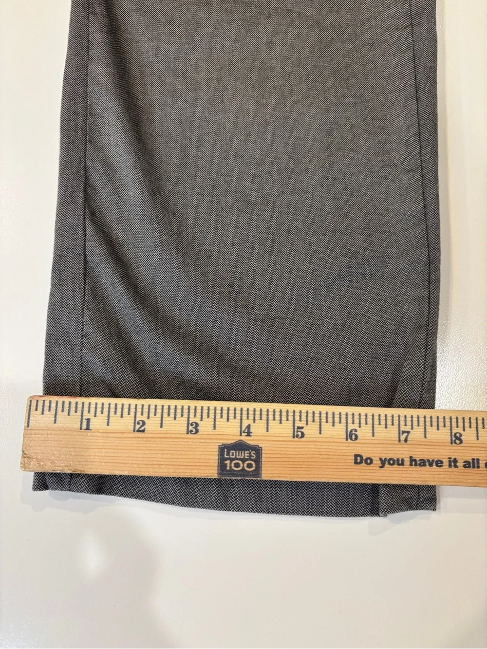 Banana Republic Heathered Gray Men's Dress Pants Sz 36x32 Career Business Dress